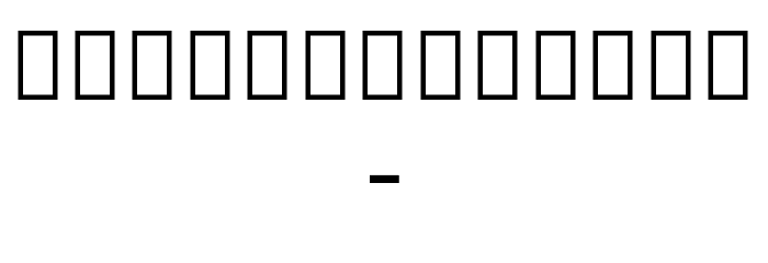 Noto Serif Thai ExtraCondensed Light Font OTHER CHARS