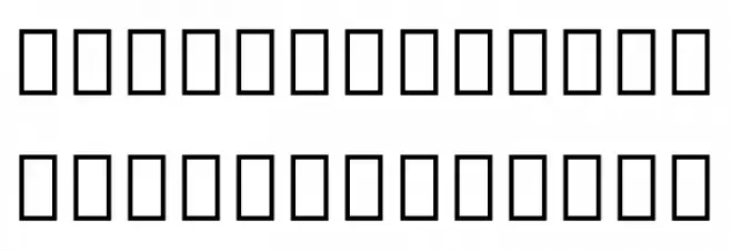 Noto Serif Thai ExtraCondensed Medium 字体 大写