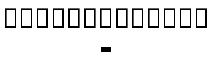 Noto Serif Thai SemiCondensed ExtraBold Font OTHER CHARS