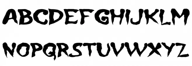 Notorious Font UPPERCASE