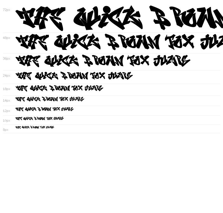 Notress Graffiti Waterfall