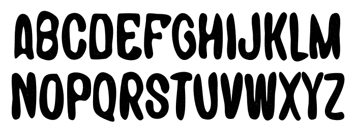 Nottingham Personal Font LOWERCASE