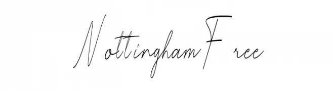 NottinghamFree  フリーフォントのダウンロード