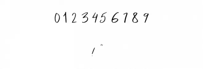 NottinghamFree Font Alte caractere