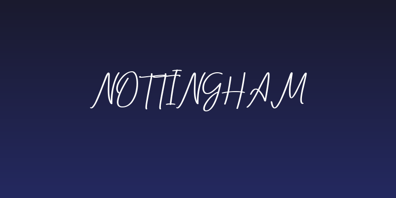 Nottingham Social Header