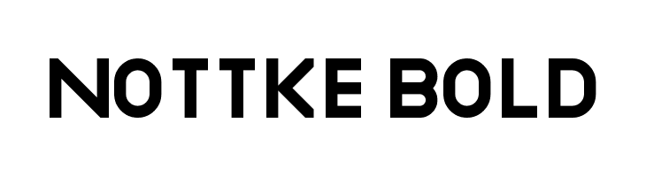 Nottke Bold  Fuentes Gratis Descargar
