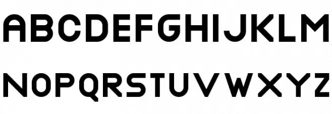 Nottke Bold フォント 大文字