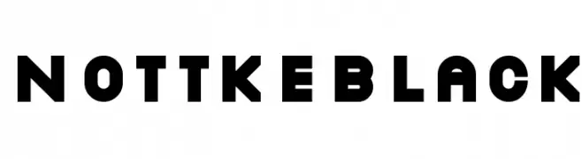 NottkeBlack  لخطوط تنزيل
