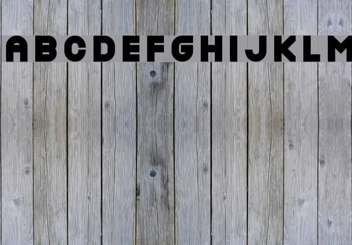 NottkeBlack Font examples