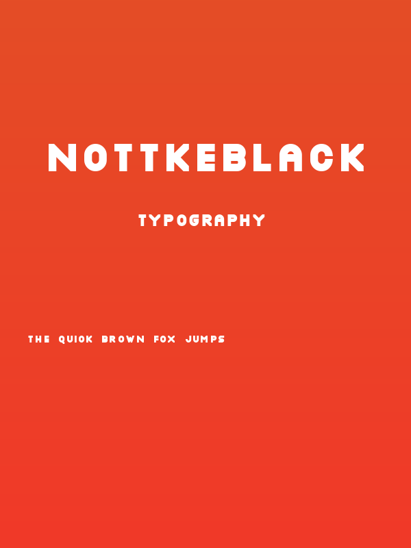 NottkeBlack Poster