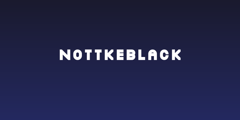 NottkeBlack Social Header