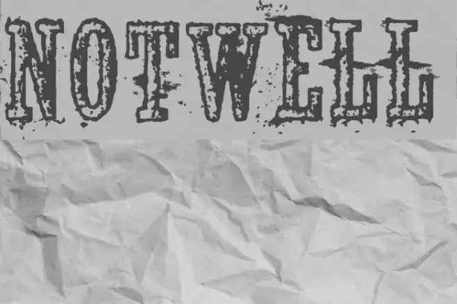 Notwell Font examples