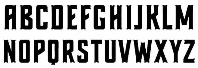 Nou Barris Bcn Schriftart Groß