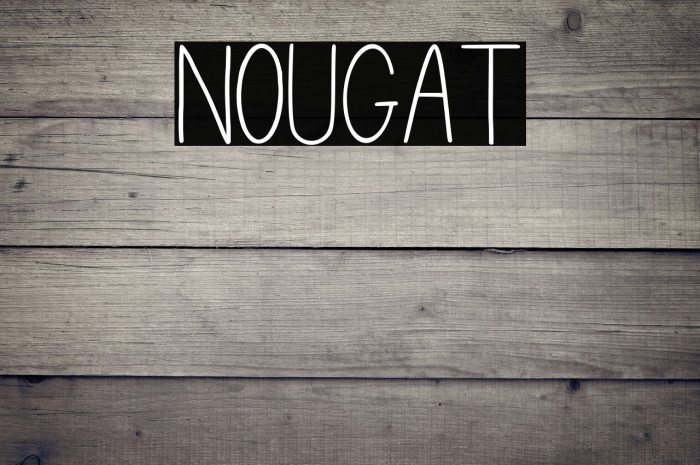 Nougat Example 1