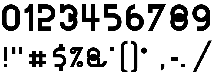 Nougatine Regular Font OTHER CHARS