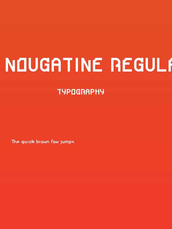 Nougatine Regular Poster