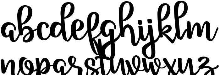 Nour Manise Font LOWERCASE
