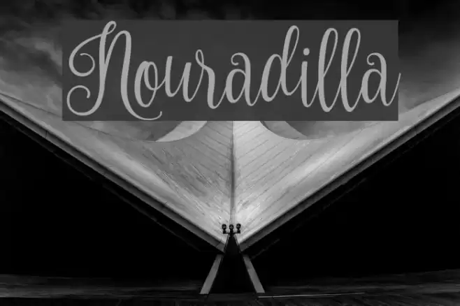 Nouradilla Font examples