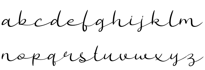 Nousilka Demo Regular Font LOWERCASE