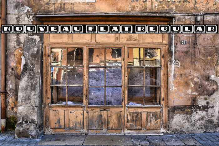 Nouveau Flat Regular Example 1