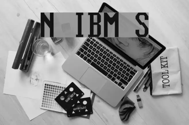 Nouveau IBM Stretch フォント examples