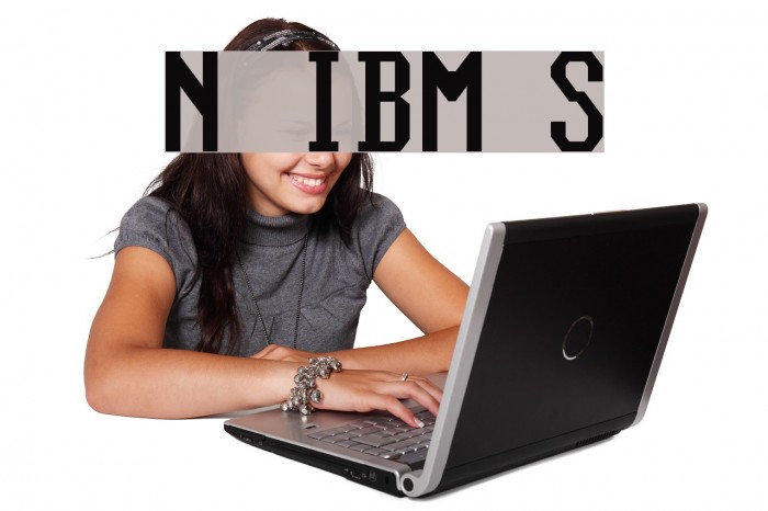 Nouveau IBM Stretch Font examples
