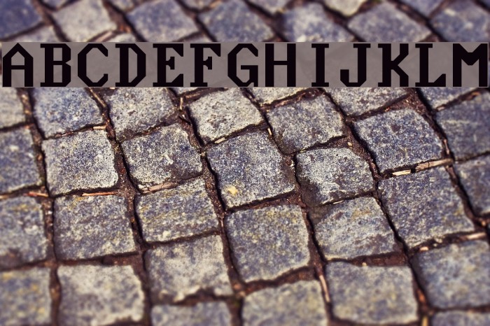 Nouveau IBM Font examples