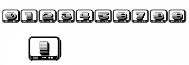 Nouveau Regular Font OTHER CHARS