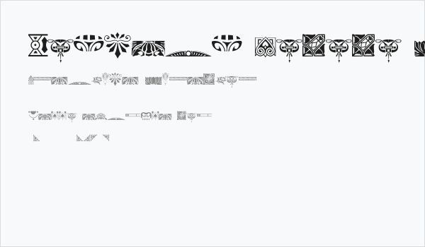 Nouveau Rococo Deco Dings I Business Card