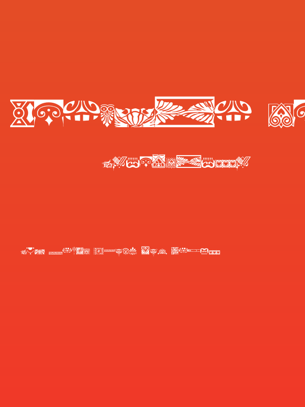 Nouveau Rococo Deco Dings I Poster