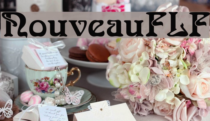 NouveauFLF Font examples