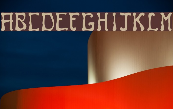 Nouveau Font examples