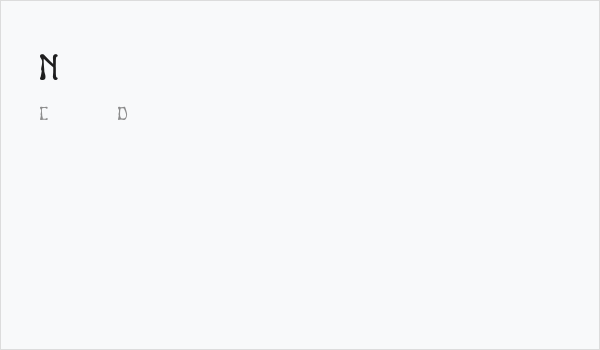 Nouveau Business Card