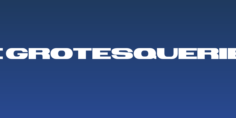 Nouvelle Grotesquerie Regular Social Header