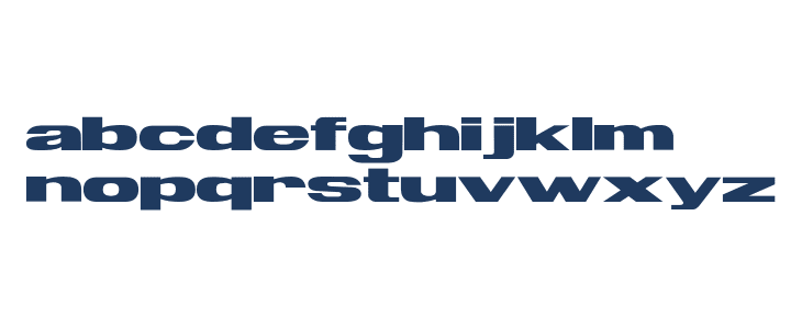 Nouvelle Grotesquerie Regular Lowercase