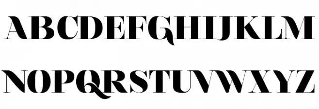 Nouvelle Vague Black Font Litere mari