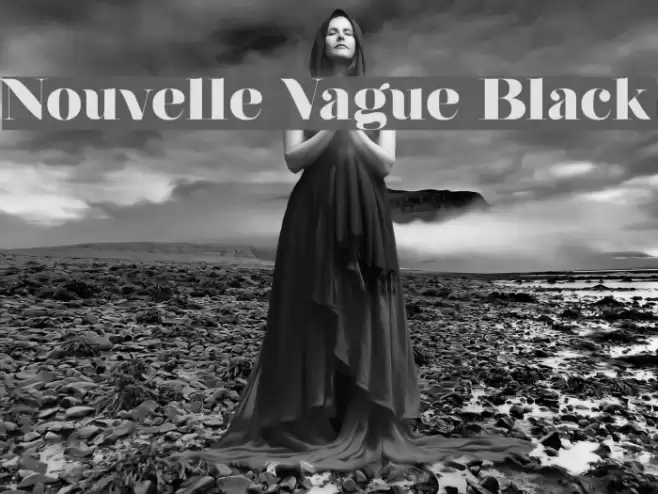 Nouvelle Vague Black Font examples