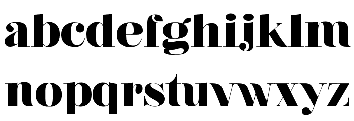 Nouvelle Vague Black Schriftart Kleinbuchstaben