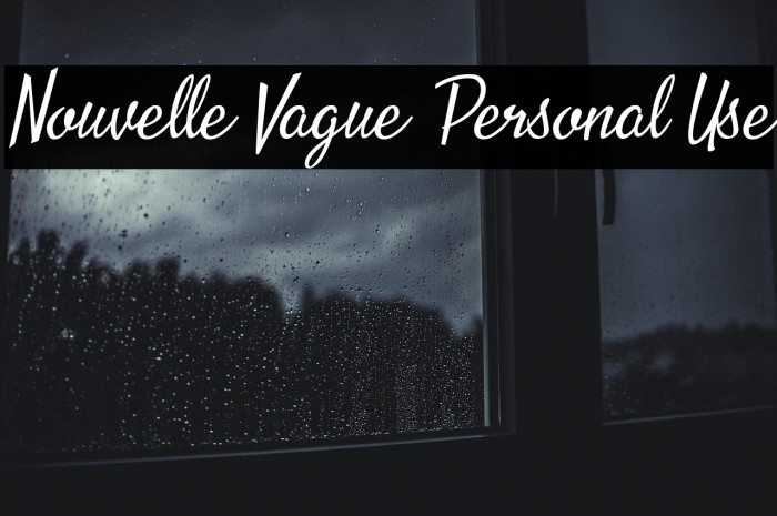 Nouvelle Vague Personal Use Example 2