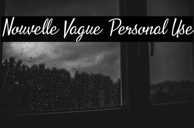 Nouvelle Vague Personal Use Example 2