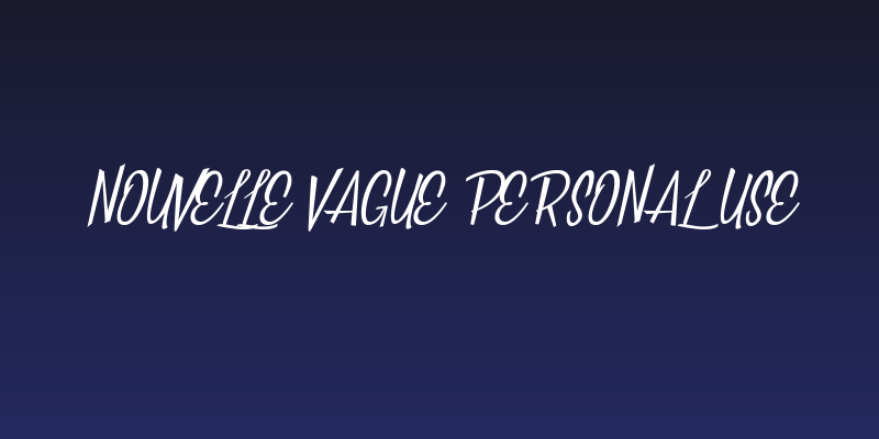 Nouvelle Vague Personal Use Social Header