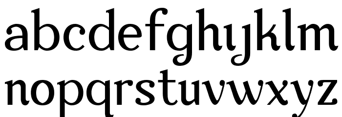 Nova-Classic-Personal-Use-Only Regular Font LOWERCASE