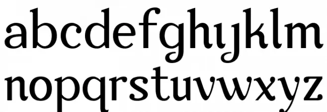 Nova-Classic-Personal-Use-Only Regular 字体 小写