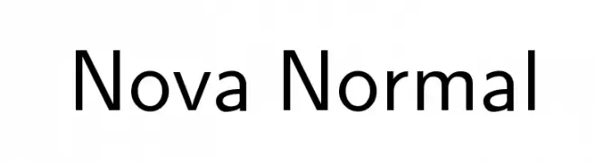 Nova Normal  Descarca Fonturi Gratis