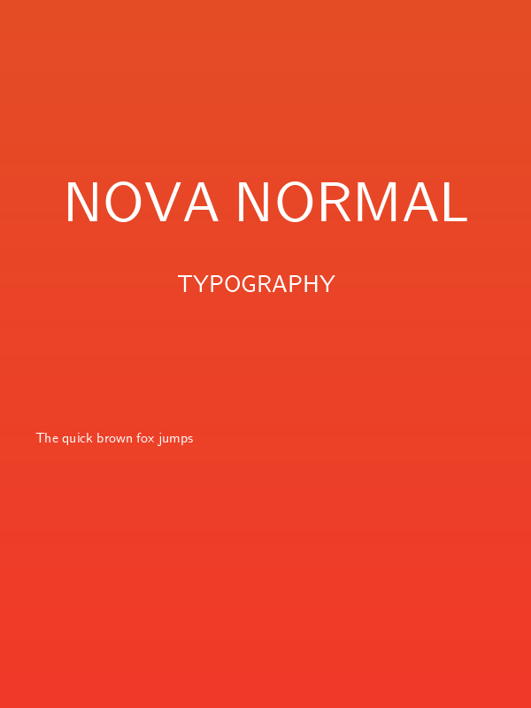 Nova Normal Poster