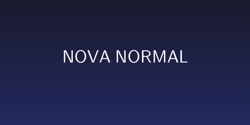 Nova Normal Social Header
