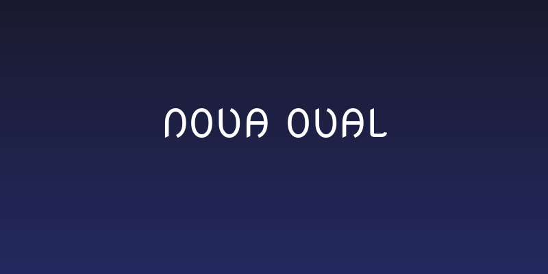 Nova Oval Social Header