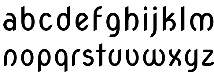 Nova Oval フォント 小文字