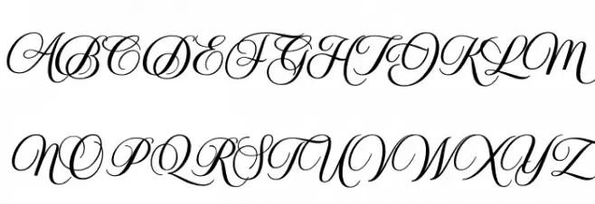 Nova Quinta PERSONAL USE Regular Schriftart Groß