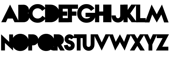 Nova SOLID SOLID Font LOWERCASE
